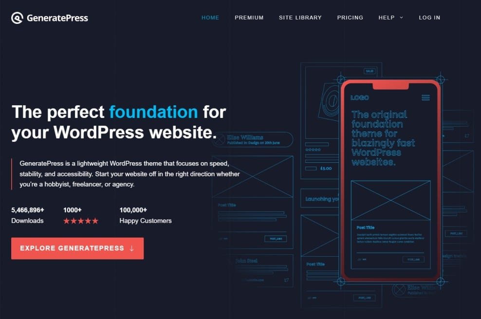 GeneratePress Theme